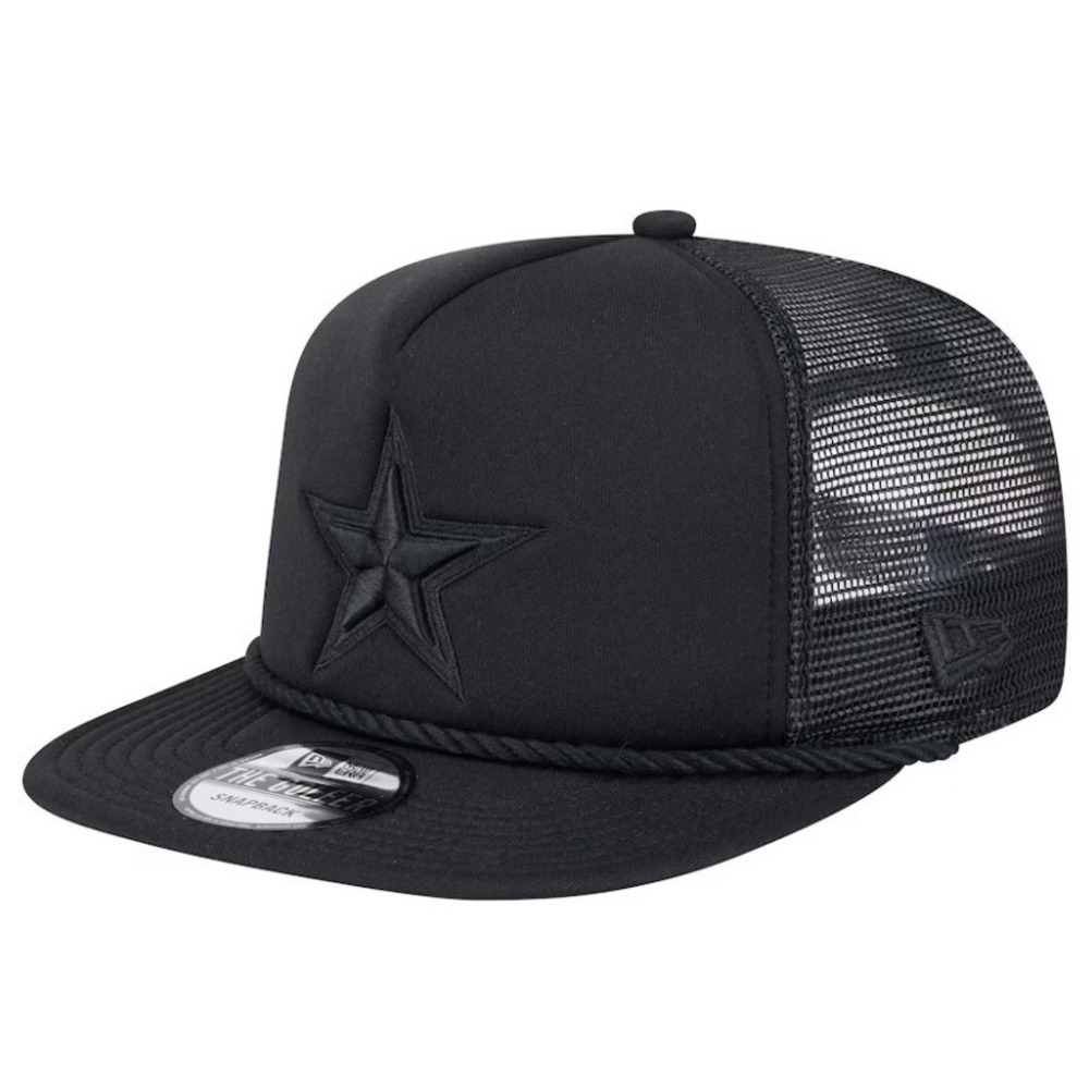 Dallas Cowboys New Era The Golfer Snapback Cap Hat Black NFL